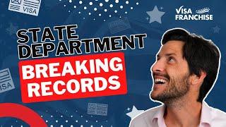  Breaking RECORDS: Inside the State Department’s VISA PROCESSING Boom! 