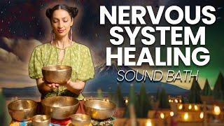 Parasympathetic Nervous System Healing Frequency Music - Sound Bath Meditation