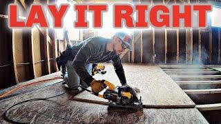 Laying Subfloor Tips