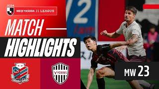 Tense Draw at Sapporo Dome! | Consadole Sapporo 1-1 Vissel Kobe | 2024 J1 LEAGUE HIGHLIGHTS | MW 23