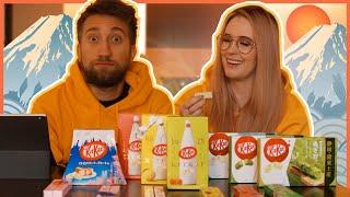 Japanese Kit Kat Taste Test #3 with Gavin Free - Meg Turney