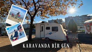 Kış Güneşi İle Sahil Kaçamağı : Karavanda Akşam Keyfi!