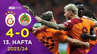 Galatasaray (4-0) C. Alanyaspor | 13. Hafta - Trendyol Süper Lig 2023/2024