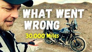 BRUTALLY HONEST REVIEW. 30,000 Miles On A Royal Enfield Himalayan Watch This Before You Buy.