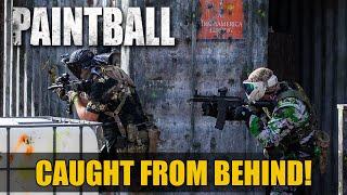 He Caught Me From Behind! - Paintball