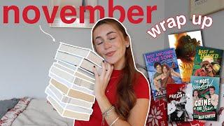 the 14 books i read in november ️ | bookmas day 3