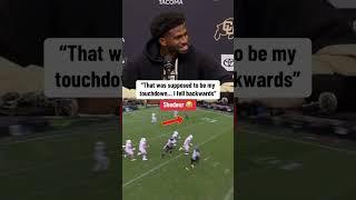 Shedeur was looking for that receiving TD  (via @BuffsTV)