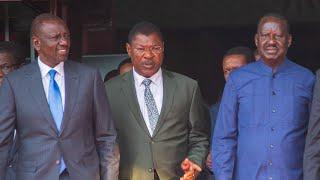 LIVE;PRESIDENT RUTO,RAILA ODINGA AND OTHER LEADERS ATTENDING WETANGULA'S MOTHER BURIAL IN BUNGOMA!