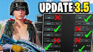 PUBG Mobile 3.5 Update: Best Settings, Controls & Sensitivity Guide!