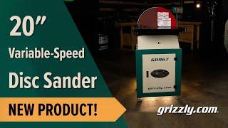 Revolutionize Your Workshop: G0967 20" Variable-Speed Disc Sander