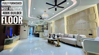 ALEXA HOME | MOST ATTRACTIVE 4BHK BUILDER FLOOR IN INDIRAPURAM,GZB| FULLY FURNISHED ️( 9821052573)