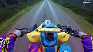 Suzuki LT500R Quadzilla 2-Stroke - Wednesday Evening Cruising (GoPro)