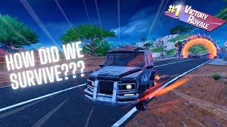 HOW DID WE SURVIVE THIS? | FORTNITE