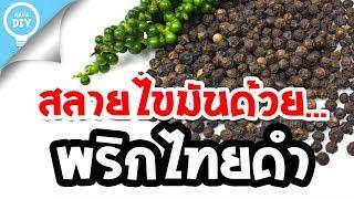 Nava DIY | สลายไขมัน..!! ด้วยพริกไทยดำ กับ 10 สรรพคุณที่น่าทึ่ง