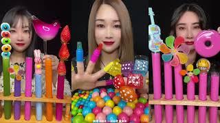 ASMR    QUICK EAT CANDY AND COLORFUL  