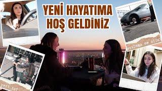 YENİ YOĞUN HAYATIMA HOŞ GELDİNİZ | yeni işim, okul, arabama ne oldu? bol bol yolda bir vlog