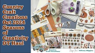 COME SEE my @countrycraftcreations Oct 2024 Seasons of Creativity DT Haul.