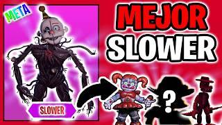 ¿CUAL ES EL MEJOR SLOWER? | SLOWER DPS VS SLOWER STARTER | FIVE NIGHTS TD  | ROBLOX