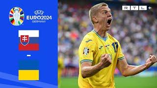 Slowakei vs. Ukraine - Highlights | EURO 2024 | RTL Sport