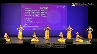 Tarana Bharatanatyam Classical Dance I Kripalaya Dance Academy I IAGT Diwali Night 2022 I USA