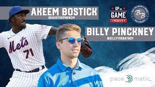 UP On Game Presents Billy The Batboy's Corner W/ Billy Pinckney Feat: Former Mets P Akeem Bostick