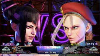 Street Fighter 6 Online Matches #279 - Kyneris (Juri) vs James2088 (Cammy)