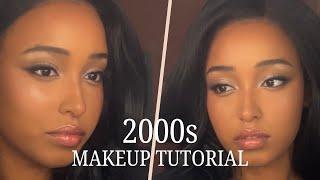 2000s MAKEUP TUTORIAL ON BROWN SKIN!!!