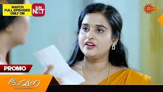 Bhavana - Promo | 12 Nov 2024 | Surya TV Serial