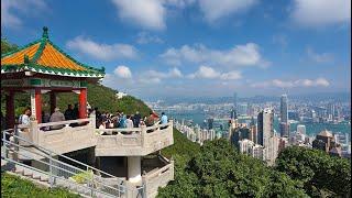 Пик Виктория в Гонконге(по следам Ван-Дамма).在香港的太平山顶(在范达美的脚步)