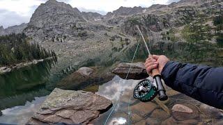 4 Nights Alone in the Mountains - Backpacking and Fly Fishing Alpine Lakes