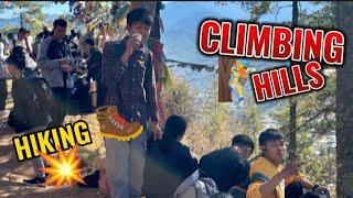 Hiking The Hills of Thimphu | First Video || Thanks Mr. Yangay Drukpa and The Yangay's Math team ||