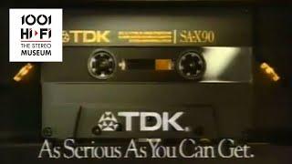 TDK TV Commercial (Tape - Rock Sticks To Best)   #1001hifi​ #vintageaudio #tdk