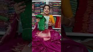 Semi Tassar Silk Saree Live || Baluchari Silk Special Live || Khaddi Banarasi Saree