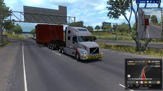 I'm transporting a huge load — American Truck Simulator!