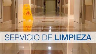 La necesaria labor de limpieza en un hospital