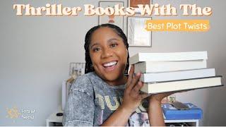 5 thriller books with the craziest plot twists // thriller book recommendations