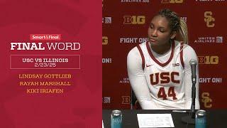 USC Women's Basketball vs Illinois Post Game Press Conference