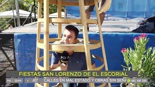 VIDEO | Probamos lo que es ser gigante en las fiestas de San Lorenzo de El Escorial