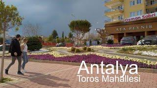 Antalya-Konyaaltı Walking Tour in 4K, Turkey, 2022