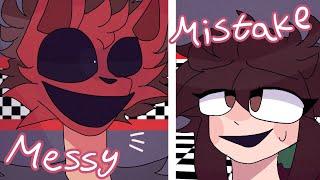 Messy mistake || FNAF || small skit - flipaclip || part (1/?)