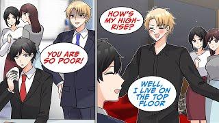 A senior who looks down on me for having a half-price lunch every day [Manga Dub]