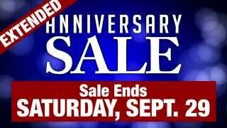 Anniversary Sale Extended