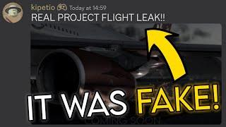 How I FOOLED Project Flight (ROBLOX)