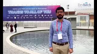 Meet Team DevBatch at MWC Barcelona 2022 | CEO - Waqas Khan Pitafi