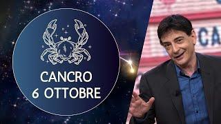 Cancro ️ L'Oroscopo di Paolo Fox - 6 Ottobre 2024 - Saturno docente severo, ma è così che si impara