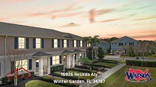  Move-In Ready Townhome in Winter Garden’s Waterleigh! | Private Patio & Upgrades!