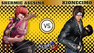 KOFXV Shermie Asesina Vs Kionecimo - A Classic Match - entertaining gameplay #kofxv