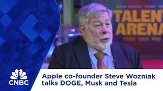 Apple co-founder Steve Wozniak talks DOGE, Musk and Tesla