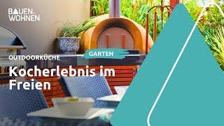 DIY Outdoorküche: Kochgenuss im Freien - so geht's I BAUEN & WOHNEN