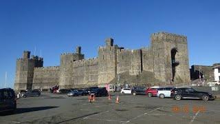 Caernarfon castle & town